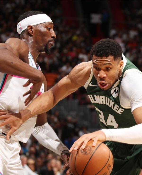 半岛体育官网入口-雄鹿再胜热火，字母哥大号两双收尾