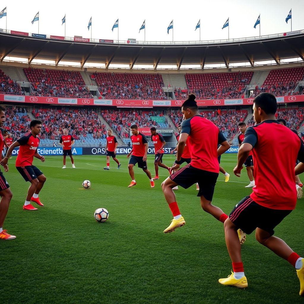 半岛体育登录入口-布宜诺斯艾利斯独立赛前训练公开，备战世俱杯冲刺